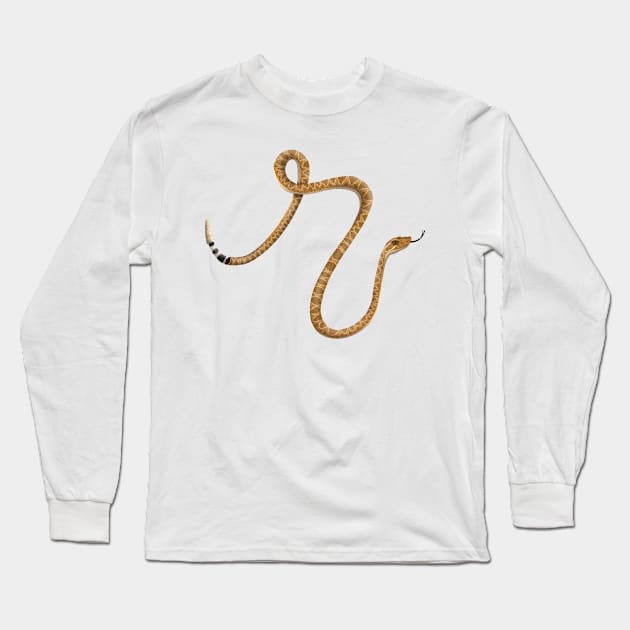 R - Rattlesnake Long Sleeve T-Shirt by miim-ilustra